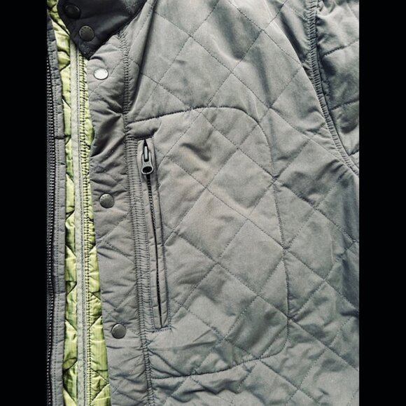 EUC Relwen Quilted Tanker Jacket - Charcoal - Large - Picture 5 of 7